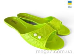 Шлепки, Rai shoes оптом 14-107 лайм
