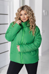 Куртки демисезонні жіночі БАТАЛ оптом Dembitska