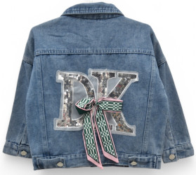 Куртки джинсовые детские оптом 37568912 7-118