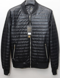 Куртки кожзам мужские FUDIAO (black) оптом 58260973 505-2