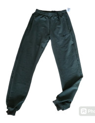 Спортивные штаны подростковые (темно-серый) оптом 17420956 01-9