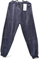 Брюки женские на флисе БАТАЛ оптом 02147356 205-1-215