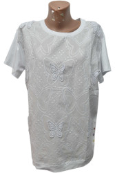 Футболки жіночі БАТАЛ оптом 