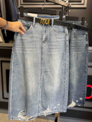 Юбки джинсовые женские оптом 89307214 60-11