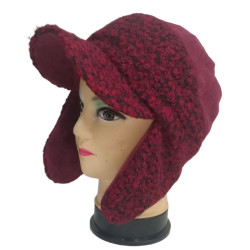 Шапки - вушанки жіночі оптом