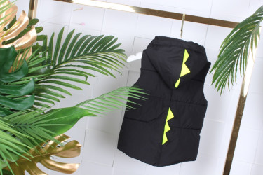 Жилетки детские (черный) оптом 03915276 MJ-41-10