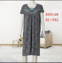 Ночные рубашки женские БАТАЛ оптом XUE LI XIANG 58031762 E0014-78