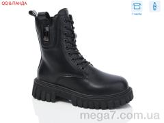 Ботинки, QQ shoes оптом 5223 black