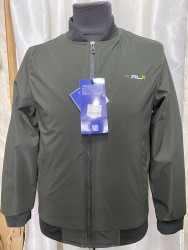 Куртки демисезонные мужские RLX БАТАЛ (хаки) оптом 21678934 923-2-2