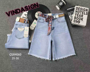 Шорты джинсовые женские оптом 69270418 4060-128