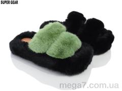 Тапки, Super Gear оптом PV323-18 bl-green mix