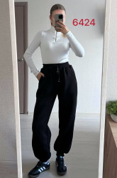 Спортивні штани жіночі НАПІВБАТАЛ на флісі оптом