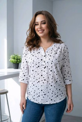 Блузки женские БАТАЛ оптом 41563829 768-185