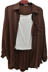 Костюми жіночі (3-ка) ПОЛУБАТАЛ оптом