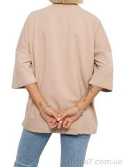 Футболка, Massmag оптом 3008 бежевий