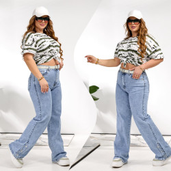 Джинсы женские БАТАЛ оптом 49562807 221-5