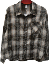 Рубашки женские ПОЛУБАТАЛ оптом 15690274 3505-16