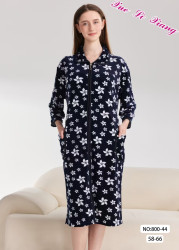 Халати жіночі БАТАЛ оптом XUE LI XIANG