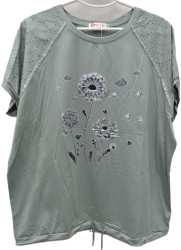 Футболки жіночі БАТАЛ оптом