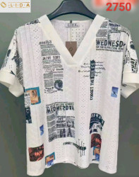 Футболки женские БАТАЛ оптом 41023987 2750-14