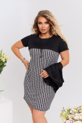 Сукні жіночі БАТАЛ (2-ка) оптом BELUZA 