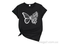 Футболка, Riza оптом 198 чорний