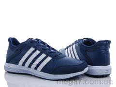 Кроссовки, Ok Shoes оптом 204 d.blue