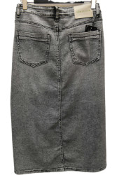 Спідниці джинсові жіночі БАТАЛ оптом Super jeans 