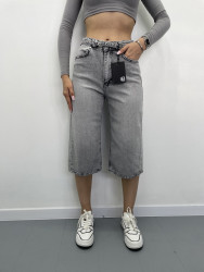 Шорты джинсовые женские I8DENIM оптом 21358469 01-48