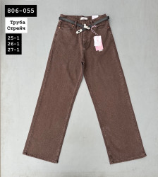 Джинсы женские (ТРУБЫ) оптом 05314698 806-055