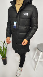 Куртки зимние мужские на флисе (черный) оптом Китай 61372059 06-14