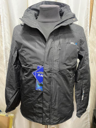 Куртки демисезонные мужские RLX (черный) оптом 31509267 157-1