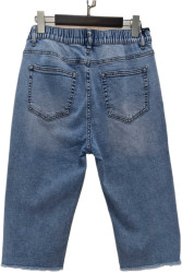 Бриджи джинсовые женские БАТАЛ оптом 29178435 2062-154