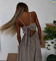 Сарафан, Akulova оптом 437 мокко