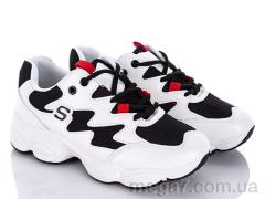 Кроссовки, Louisa2 оптом 20-526 white-red