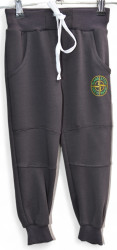 Спортивные штаны детские (серый) оптом 14763859 01-21