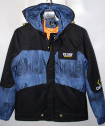 Куртки мужские АТЕ (black-blue) оптом 70583169 8885-13
