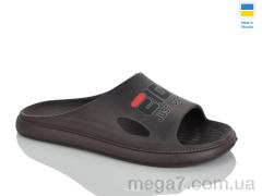 Шлепки, Progress оптом Крок М79 коричневий