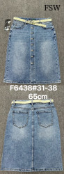 Юбки джинсовые женские оптом Super jeans 50184679 6438-1