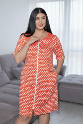 Халаты женские БАТАЛ оптом 73249158 843-120