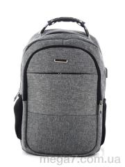 Рюкзак, Superbag оптом 2617 grey