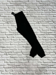 Спортивные штаны мужские на флисе (черный) оптом 82935640 801-37