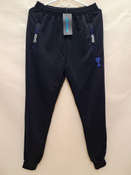 Спортивные штаны мужские (темно-синий) оптом 37925086 6688-55