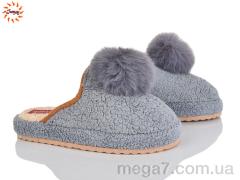 Тапки, Jumay оптом Тапки жіночі Турція сірий