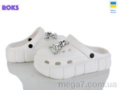 Кроксы, Roks оптом 152-024 білий