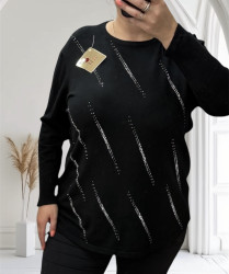 Свитера женские БАТАЛ оптом LEVISHA 04923168 25222-175