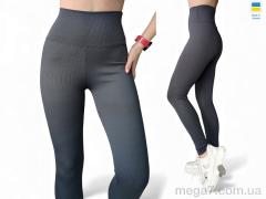 Лосины, Sport style оптом 50225 т.сірий