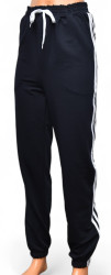 Спортивные штаны женские  (темно-синий) оптом 81460957 03-17