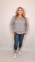 Свитера женские БАТАЛ оптом 57341629 54-29