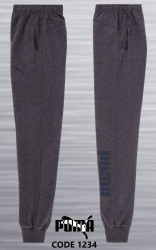 Спортивные штаны юниор (серый) оптом 18325497 1234-17